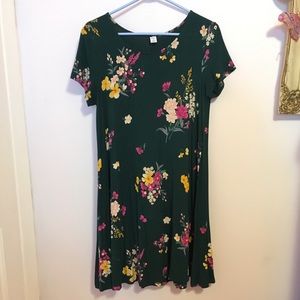 Old Navy Floral Swing Dress